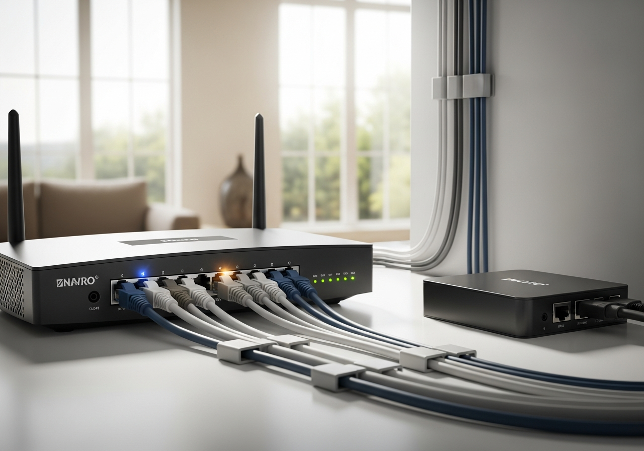 Business networking equipment and installation